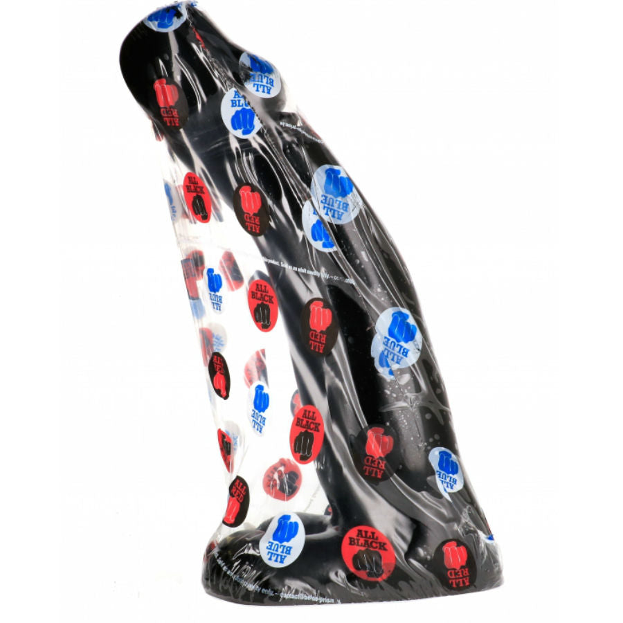 All Black Realistischer Schwarzer Fistingdildo 29 cm