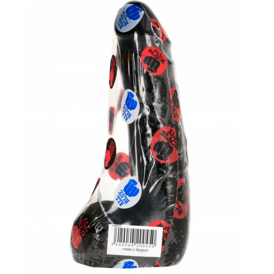 All Black Weicher Schwarzer Realistischer Dildo 20 cm