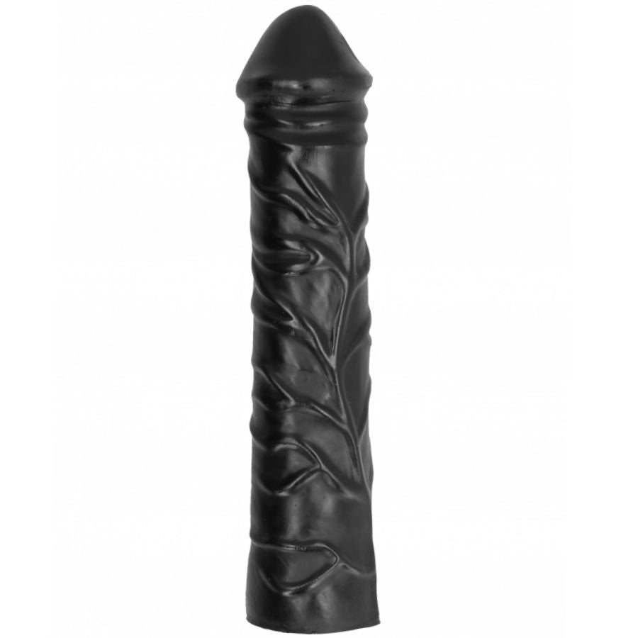 All Black Riesiger Soft-Fisting-Dildo 32 cm