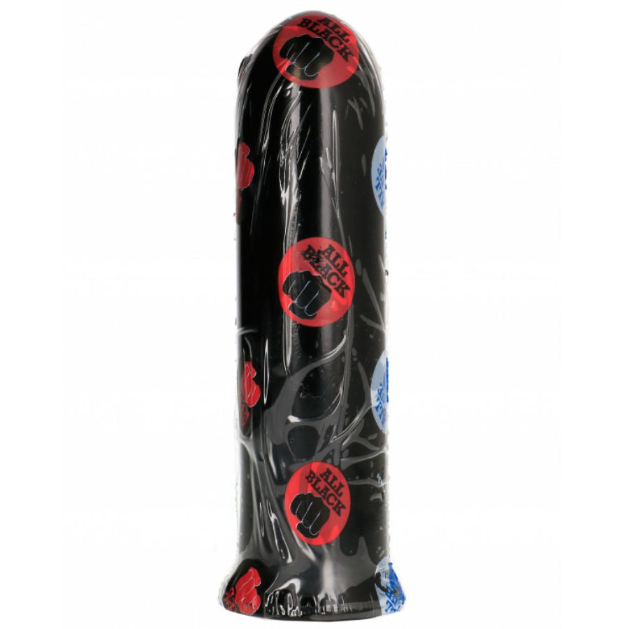 All Black Dildo Schwarz 19 cm