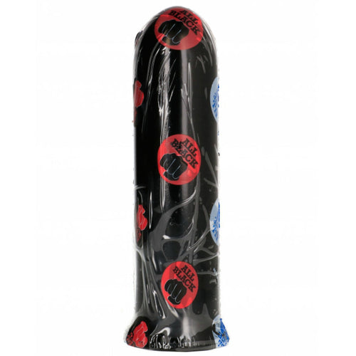 All Black Dildo Schwarz 19 cm
