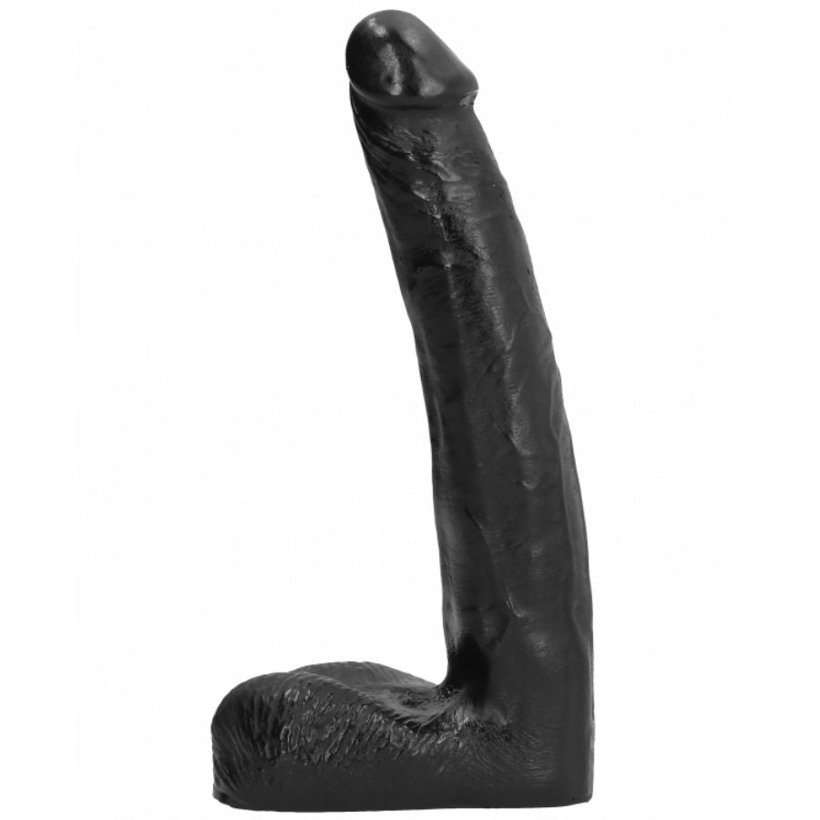 All Black Realistischer Dildo 21 cm