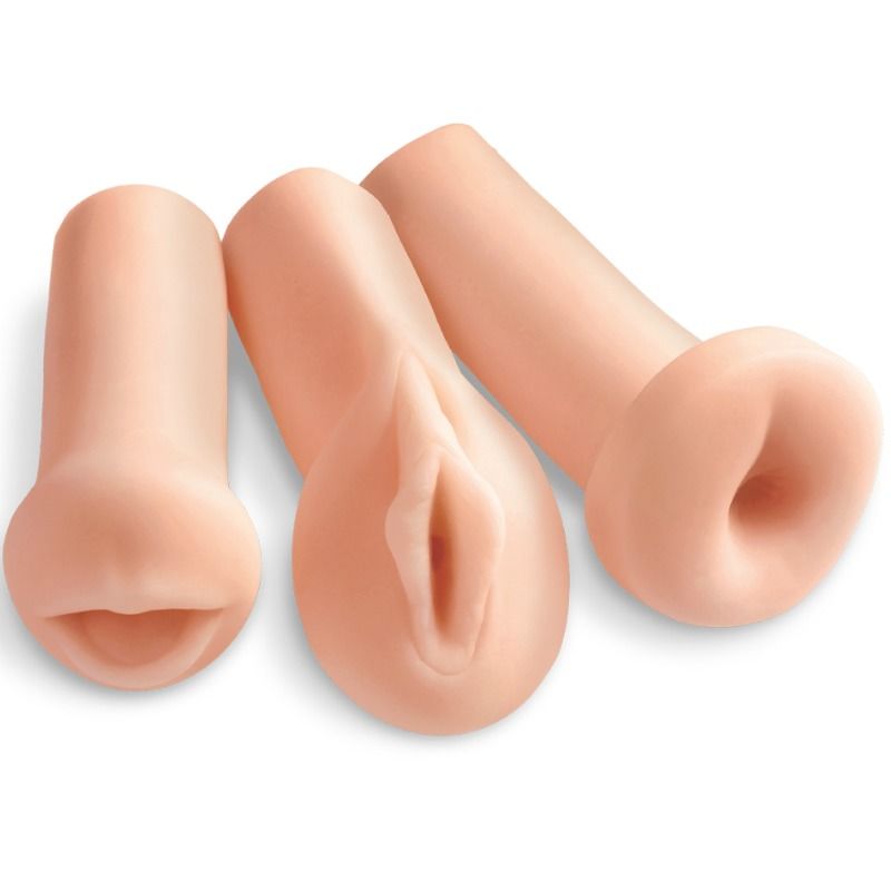 Extreme Toyz Alle 3 Löcher KIT 3 Masturbatoren