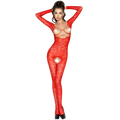 PASSION - WOMAN BS031 ROTER BODYSTOCKING, EINE GRÖSSE