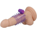 Casual Love Ring lila Vibrator Penis Abdeckung