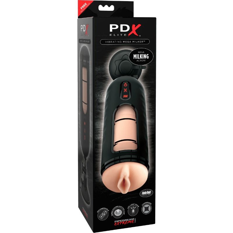 PDX Elite Vibrierender Megamilker