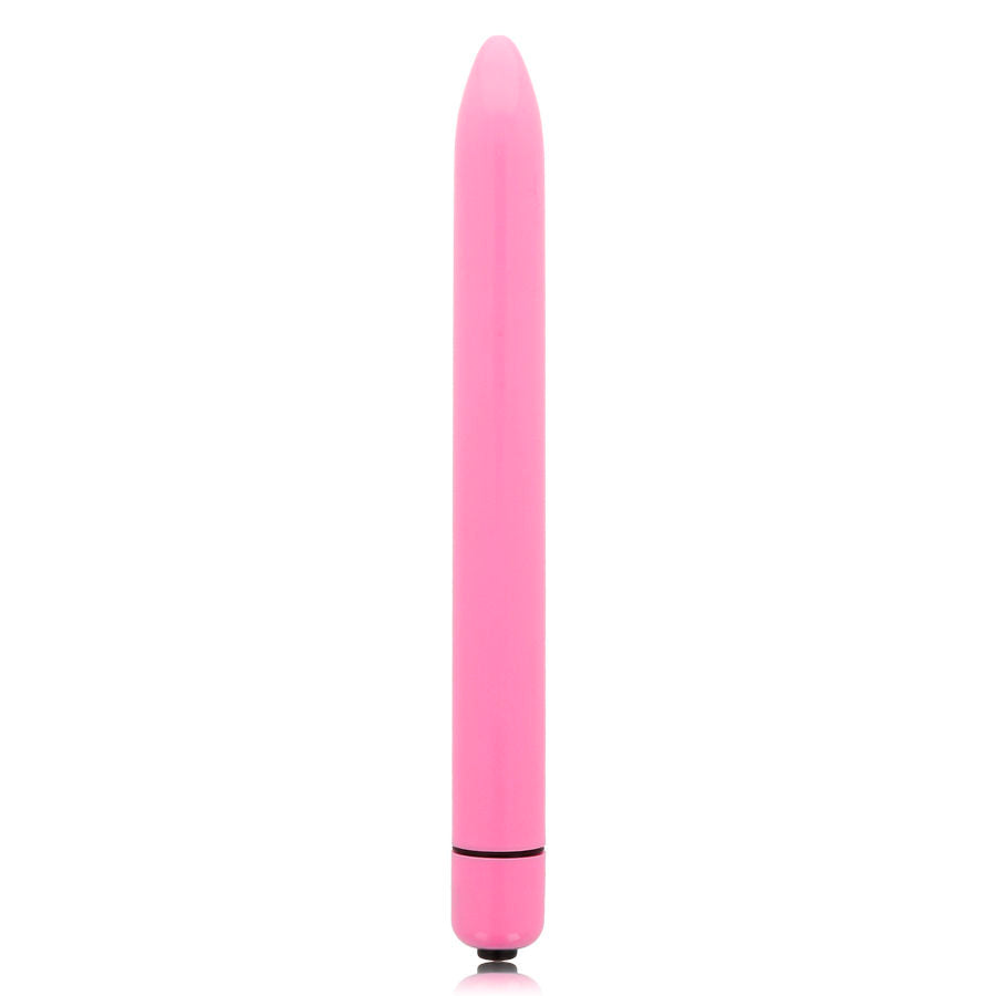 Glossy Schlanker Vibrator Deep roségold