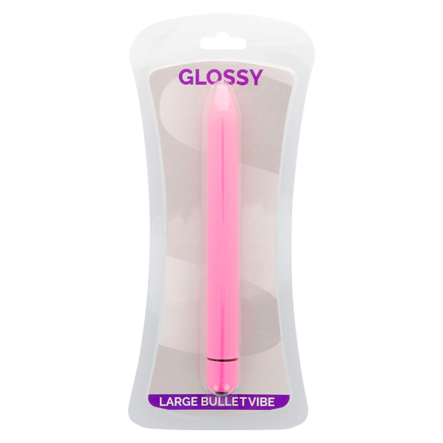 Glossy Schlanker Vibrator Deep roségold