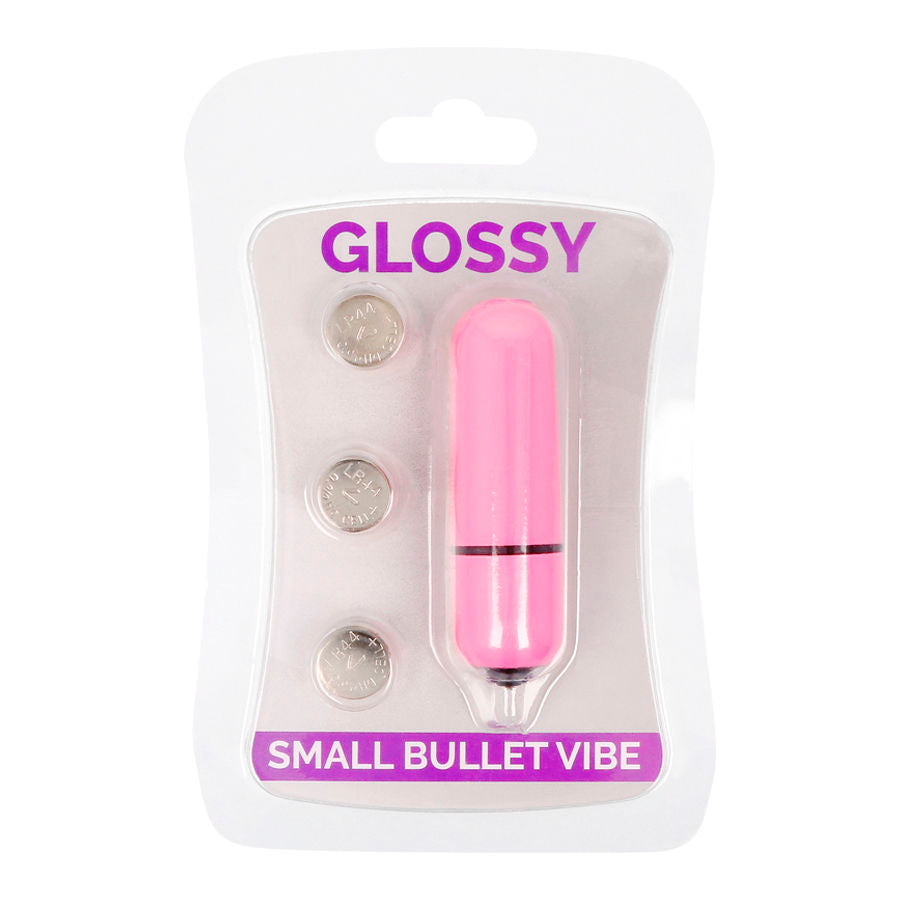 Glossy Small Bullet Vibe Deep roségold