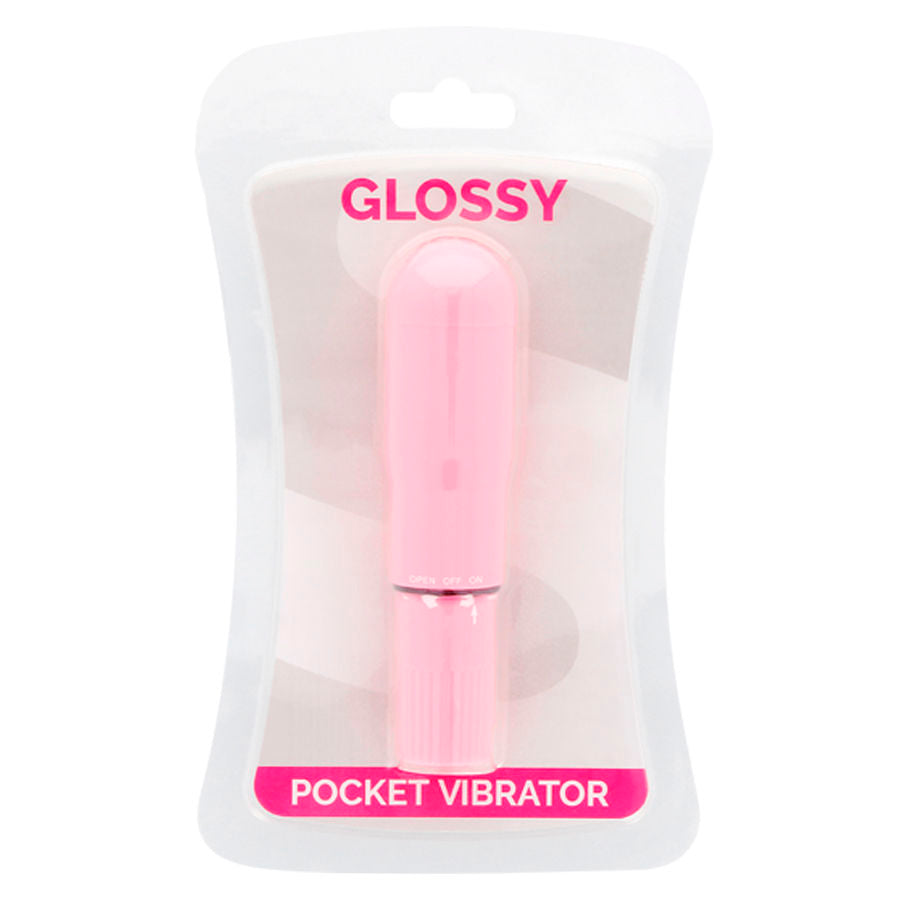 Glossy Taschenvibrator Rosa