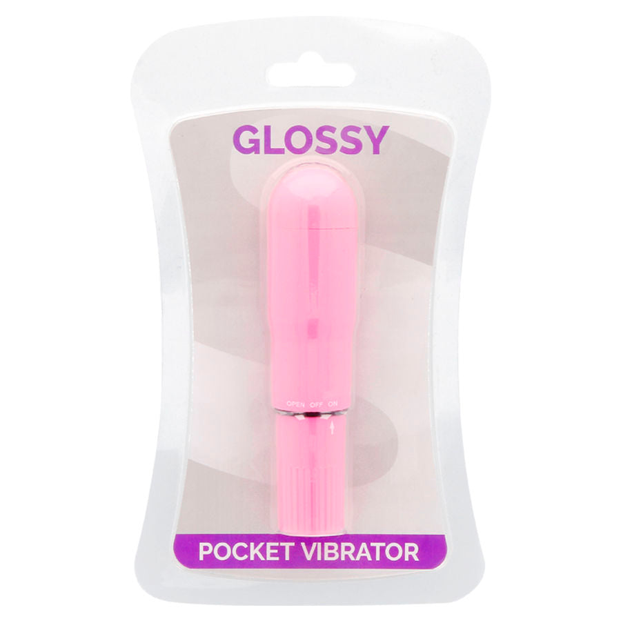 Glossy Taschenvibrator Deep roségold