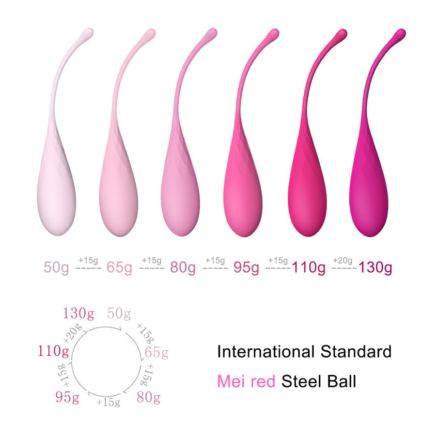 Leslie Kegel Fit Pelvic Muscle Training Set 6 Stück