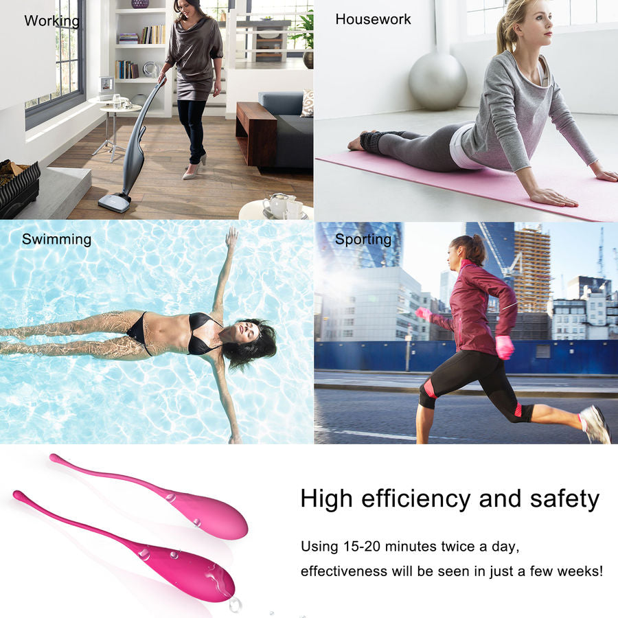 Leslie Kegel Fit Pelvic Muscle Training Set 6 Stück
