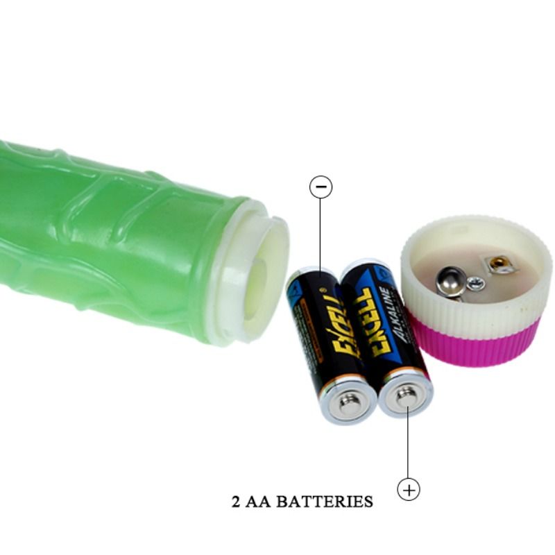 Baile Wellen Des Vergnügens Vibrator 23 CM Grün