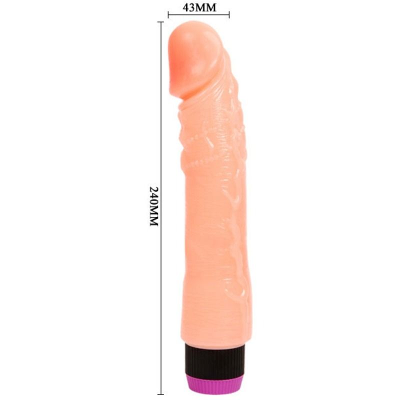 Baile Natürlicher Flexibler Realistischer Vibrator 24 CM