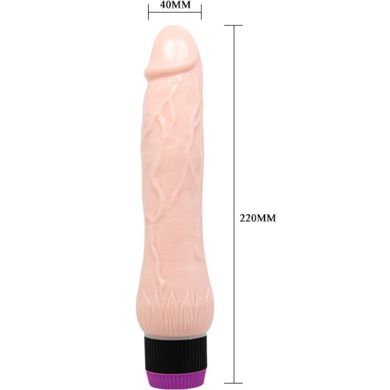 Baile Adour Club Realistischer Vibrator Breite Basis 22 CM