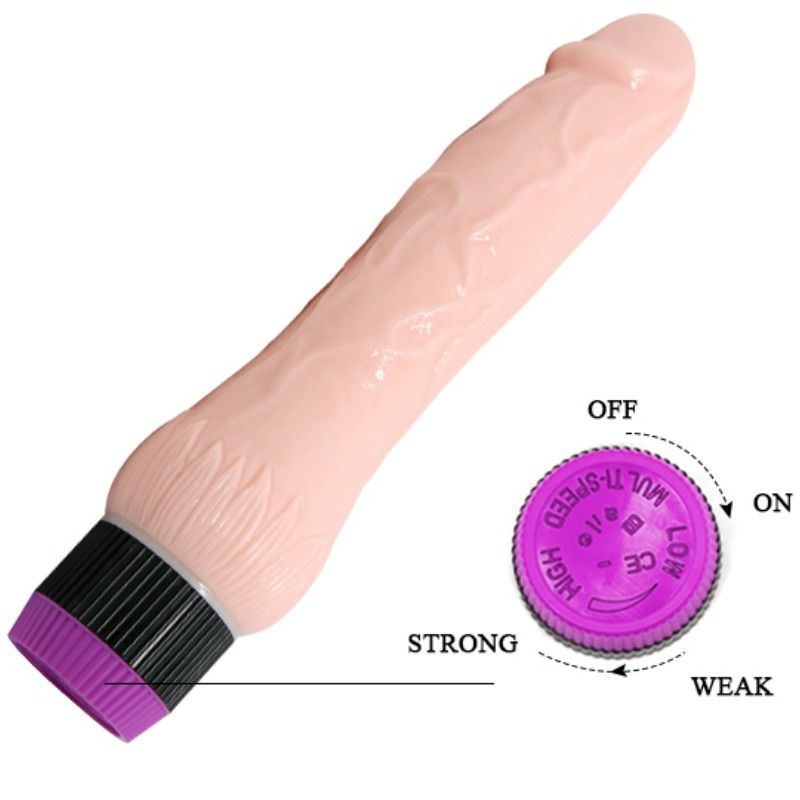 Baile Adour Club Realistischer Vibrator Breite Basis 22 CM