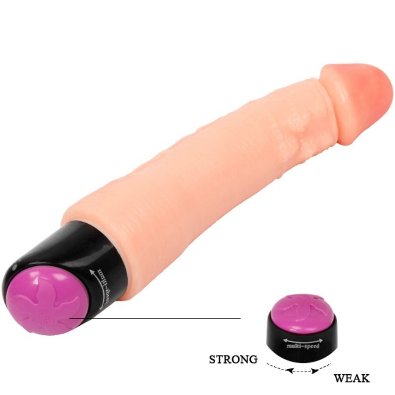 Baile Flexibler Realistischer Vibrator 25 CM