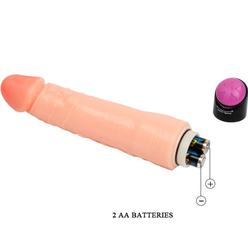 Baile Flexibler Realistischer Vibrator 25 CM