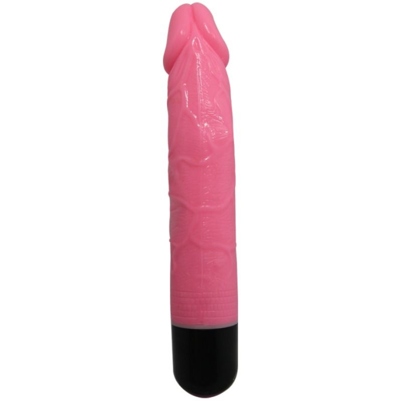 Baile Bunter Sex Realistischer Vibrator Rosa 23 CM
