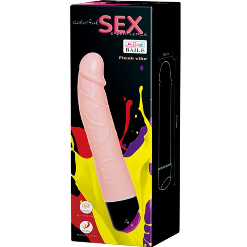 Baile Bunte Sex Vibration Und Rotation 24 CM