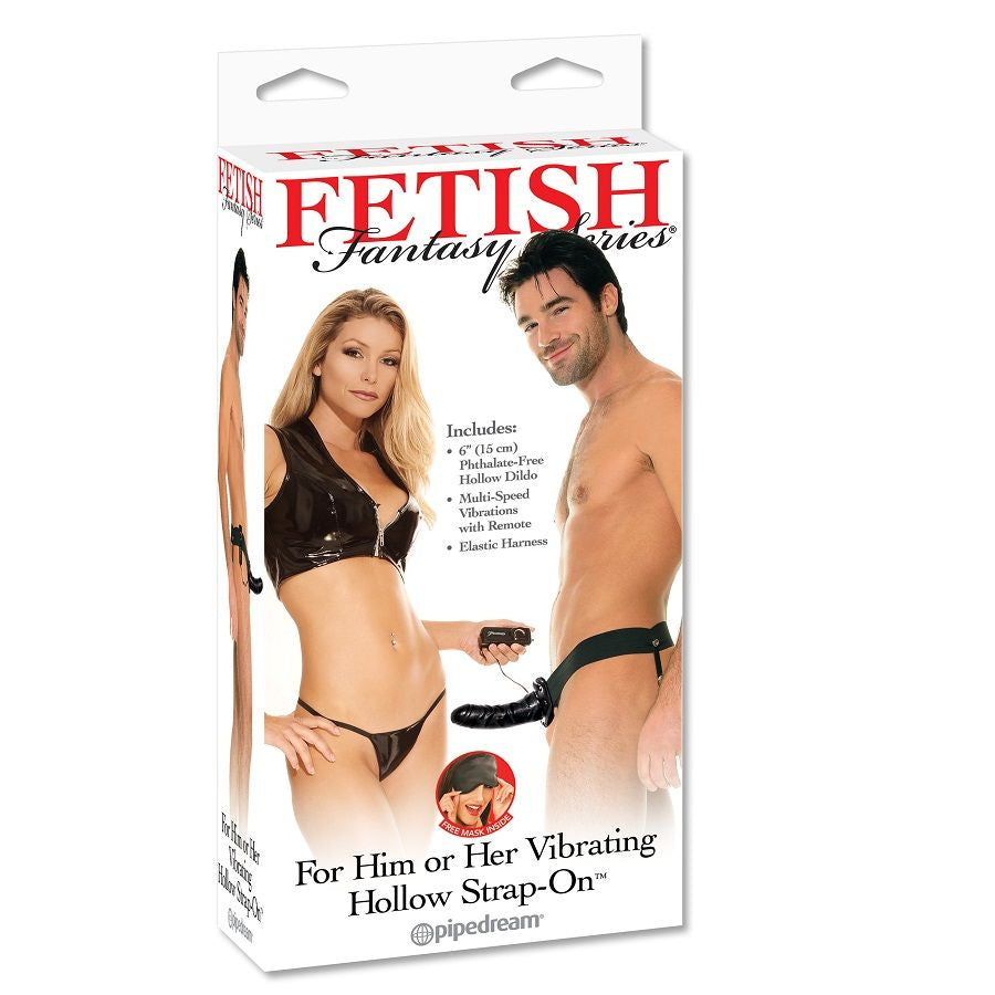 Fetish Fantasy Series Vibrierender Hohl-Strap-On für Sie oder Ihn, ...