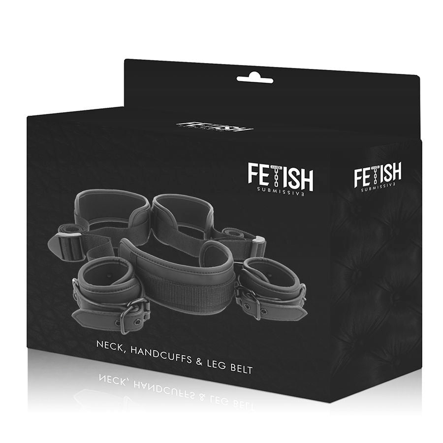 Fetish Submissive Position Mit Offenen Beinen Und Handschellen Mit...