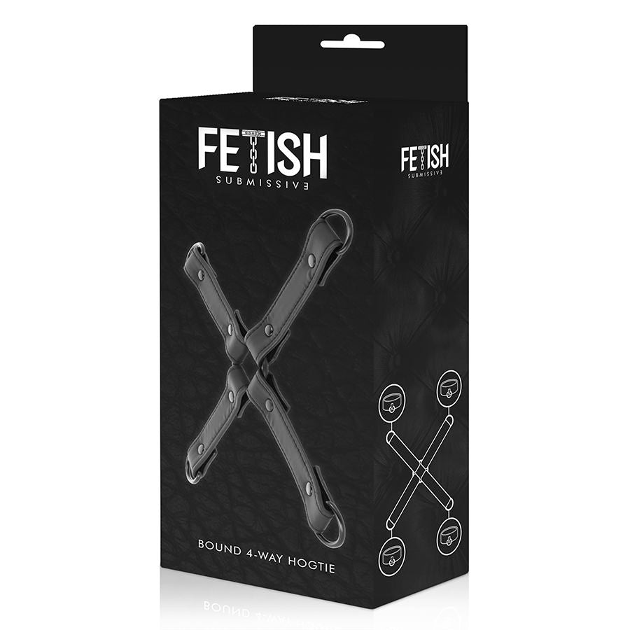 Fetish Submissive Handschellenverbindung Aus Veganem Leder