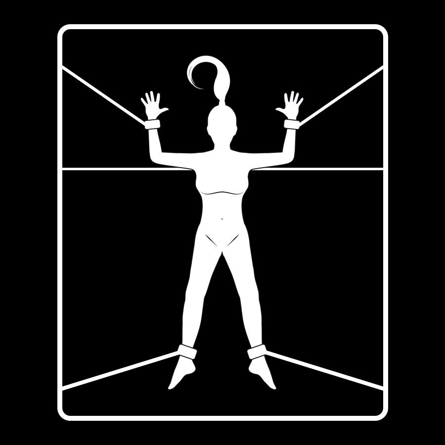 Fetish Submissive Set Aus Handschellen Und Krawatten Mit...