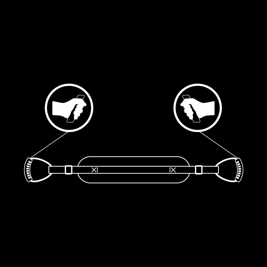 Fetish Submissive Hundegeschirr Mit Neopren-Futter