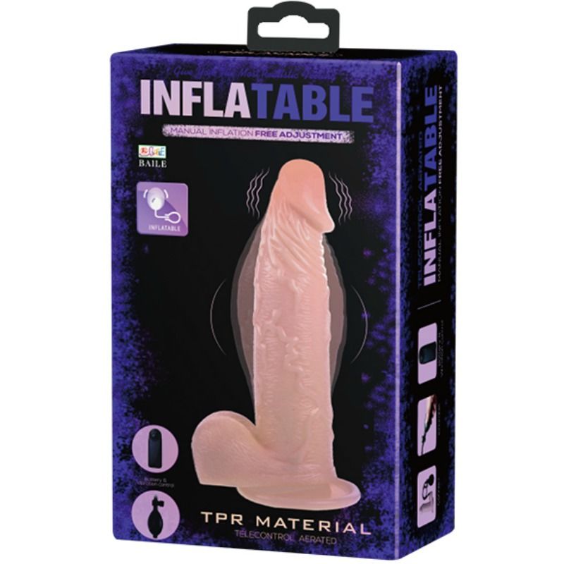 Baile Realistischer Vibrierender Und Aufblasbarer Dildo