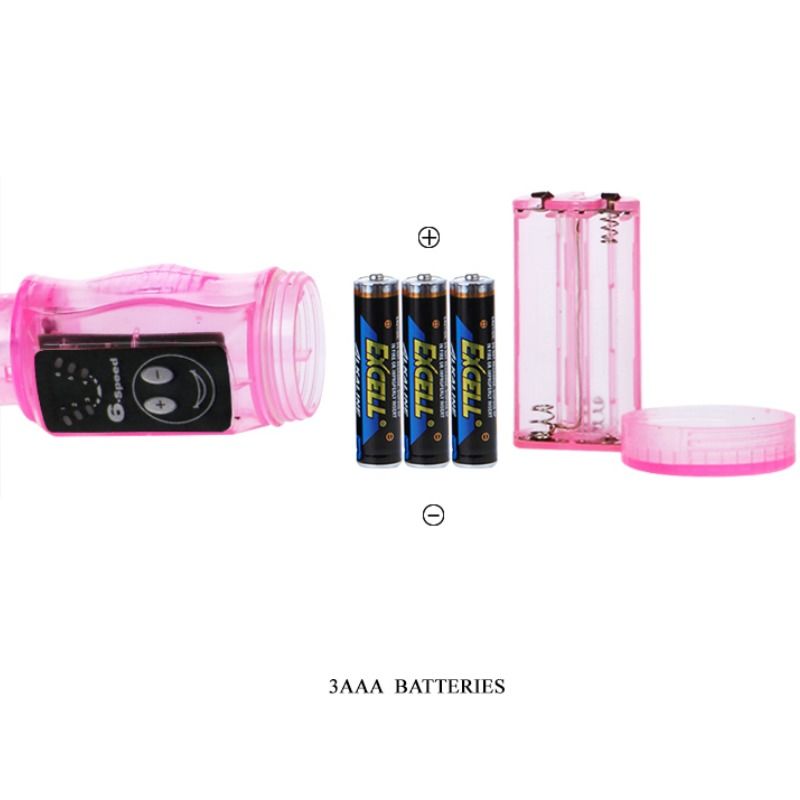 Baile Stimulating Distortion Dreifach Rosa Stimulator