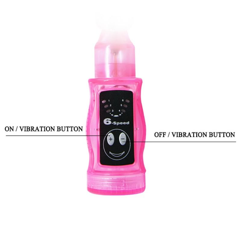 Baile Stimulating Distortion Dreifach Rosa Stimulator