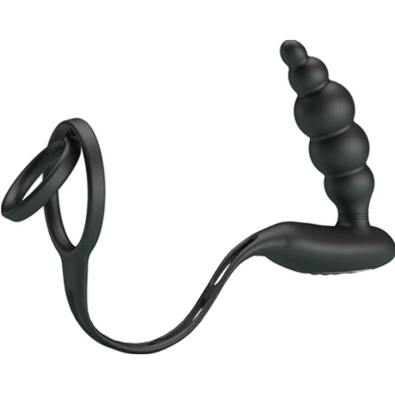 For Him Pretty Love - Penisringe Mit Vibrator-plug