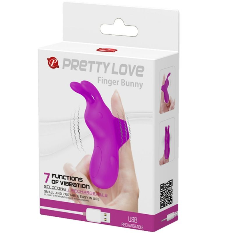 Fun Toys Pretty Love - Smart Wiederaufladbarer Fingerhut Mit Kaninchen