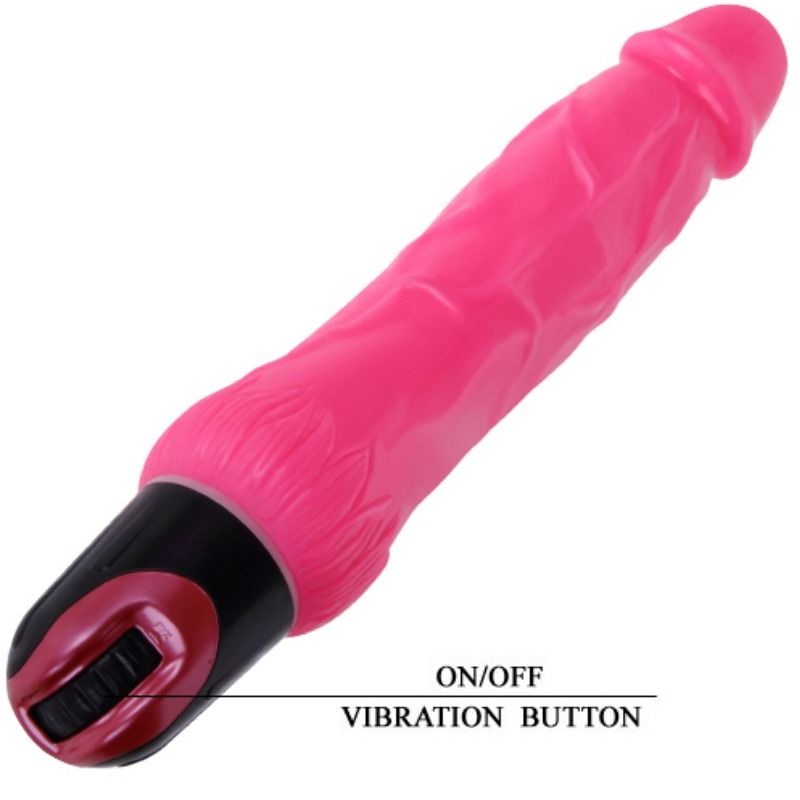 Baile Vibrator Daaply Pleasure Multispeed Rosa