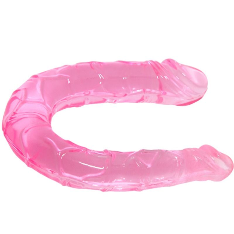 Baile Doppel Dong Doppel Rosa Dildo