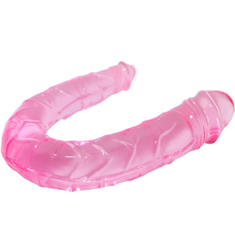 Baile Doppel Dong Doppel Rosa Dildo