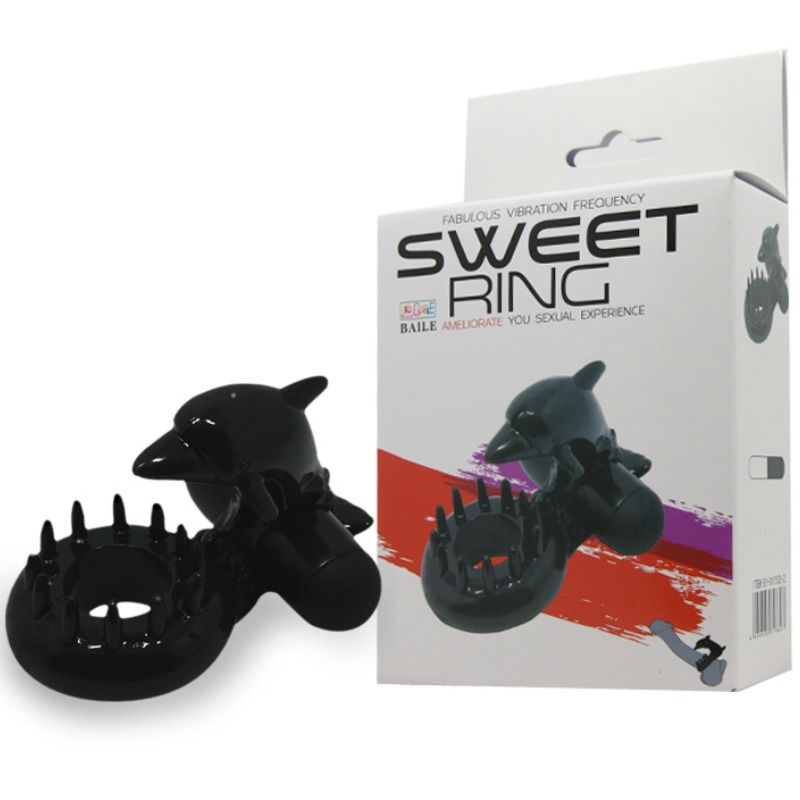 Baile For Him Süsser Ring Mit Klitorisstimulator Delphin