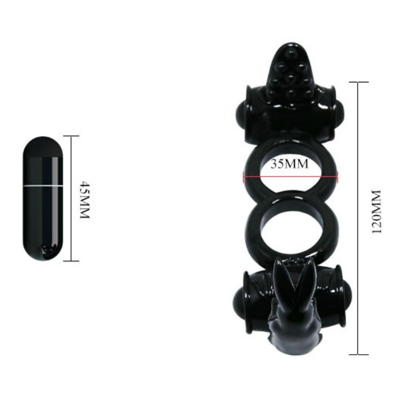 Baile For Him Sweet Ring Doppelring Mit Doppelhasen