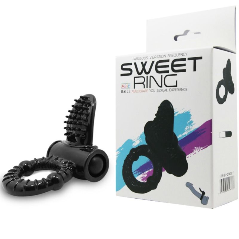 Baile For Him Sweet Ring Vibrierring Mit Texturiertem Kaninchen