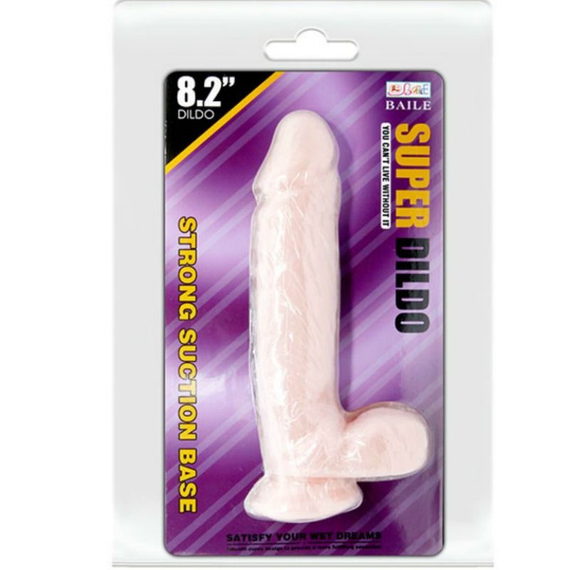 Baile Super Realistischer Natürlicher Dildo 21.5 CM