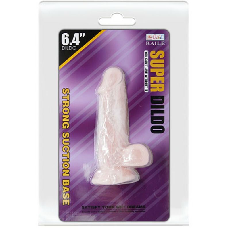 Baile Super Realistischer Natürlicher Dildo 16.5 CM