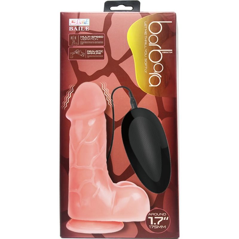 Baile Natürlicher Barbara Realistischer Vibrator 21 CM