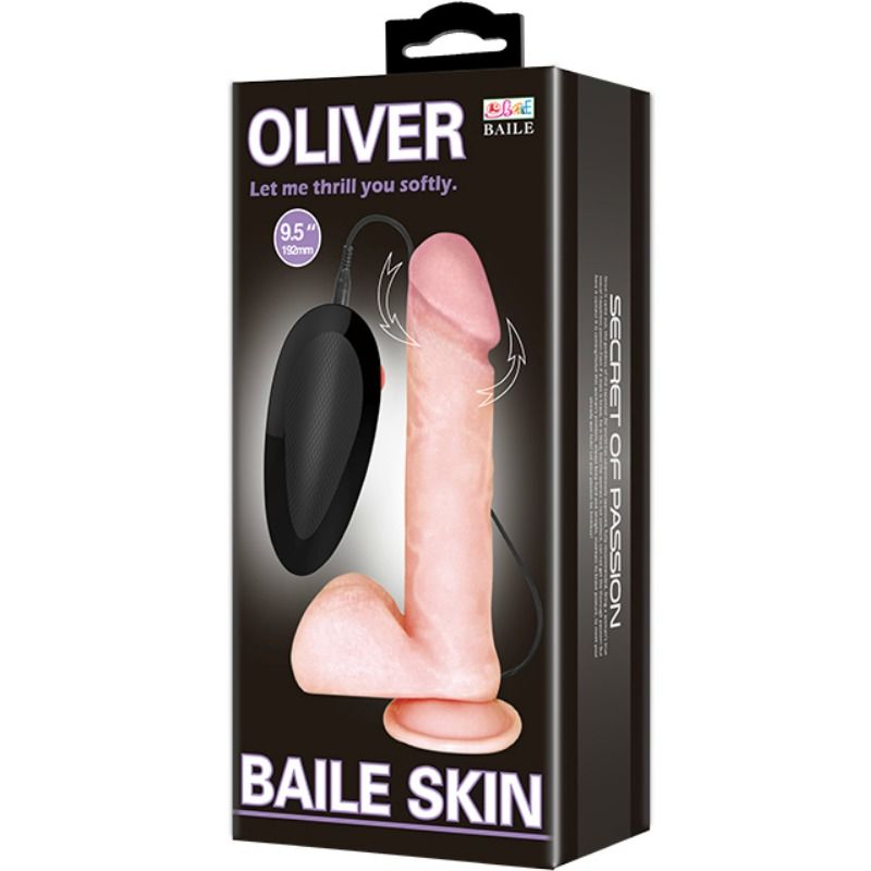 Baile Oliver Realistischer Vibrator Mit Rotationsfunktion