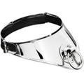 Metal Hard Festhaltungshalsband Mit Ring Und Vorhngeschloss 12,5 CM