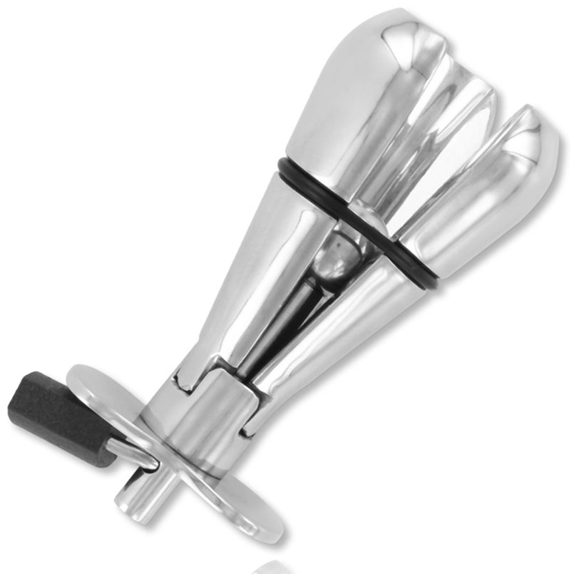 Metal Hard Analstecker Mit Verriegelung