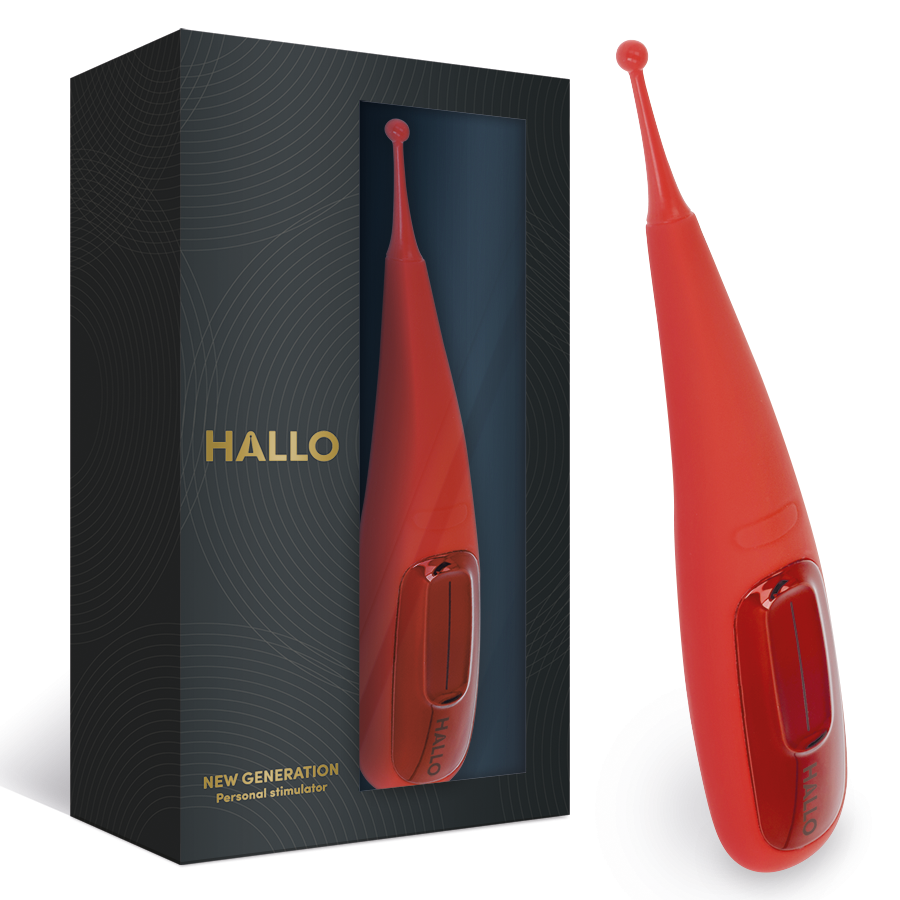 Hallo Focus Vibrator Rot