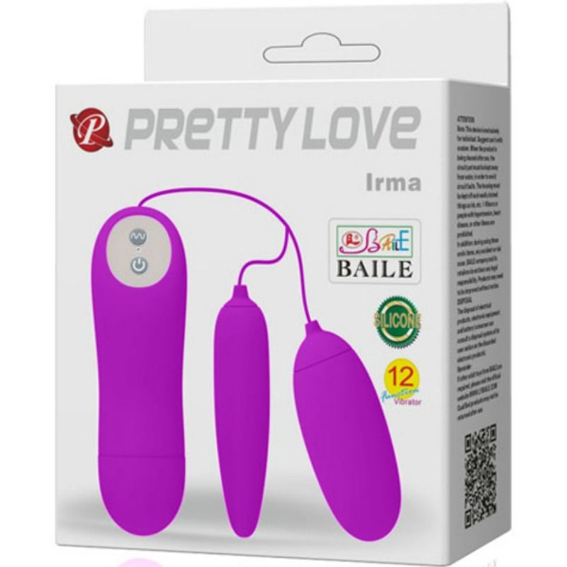 Fun Toys Pretty Love - Irma Doppelvibrierendes EI