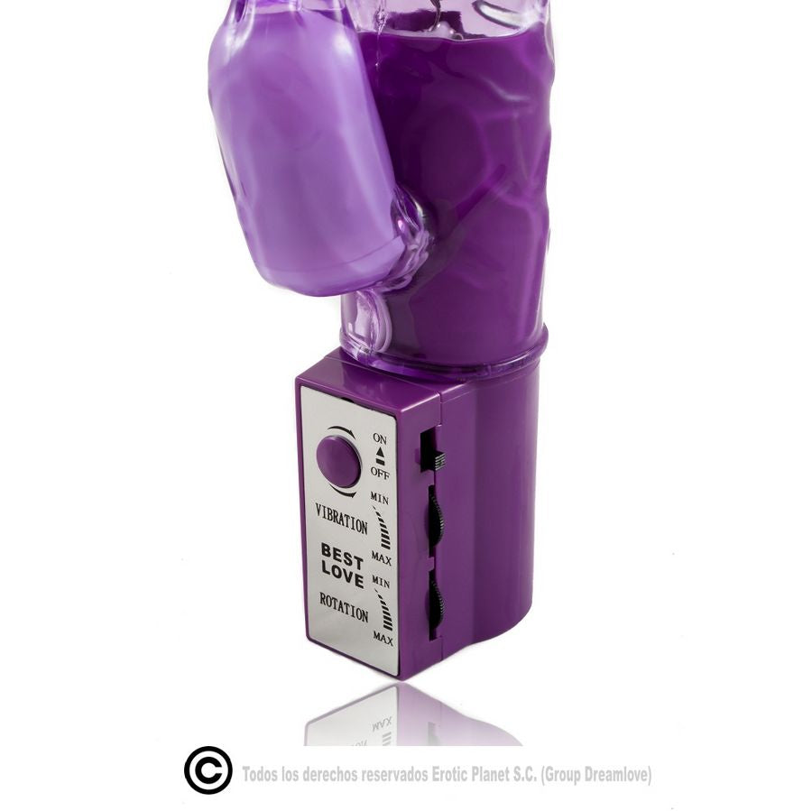 Baile Rotations Baile - Lila Kaninchen-Rotator mit Superstimulator
